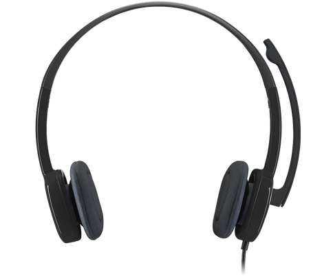 Гарнитура Logitech H151, цвет черный