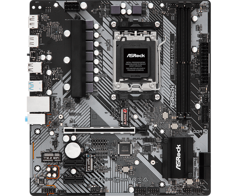Материнская плата ASRock AM5 AMD B650 B650M-H/M.2+