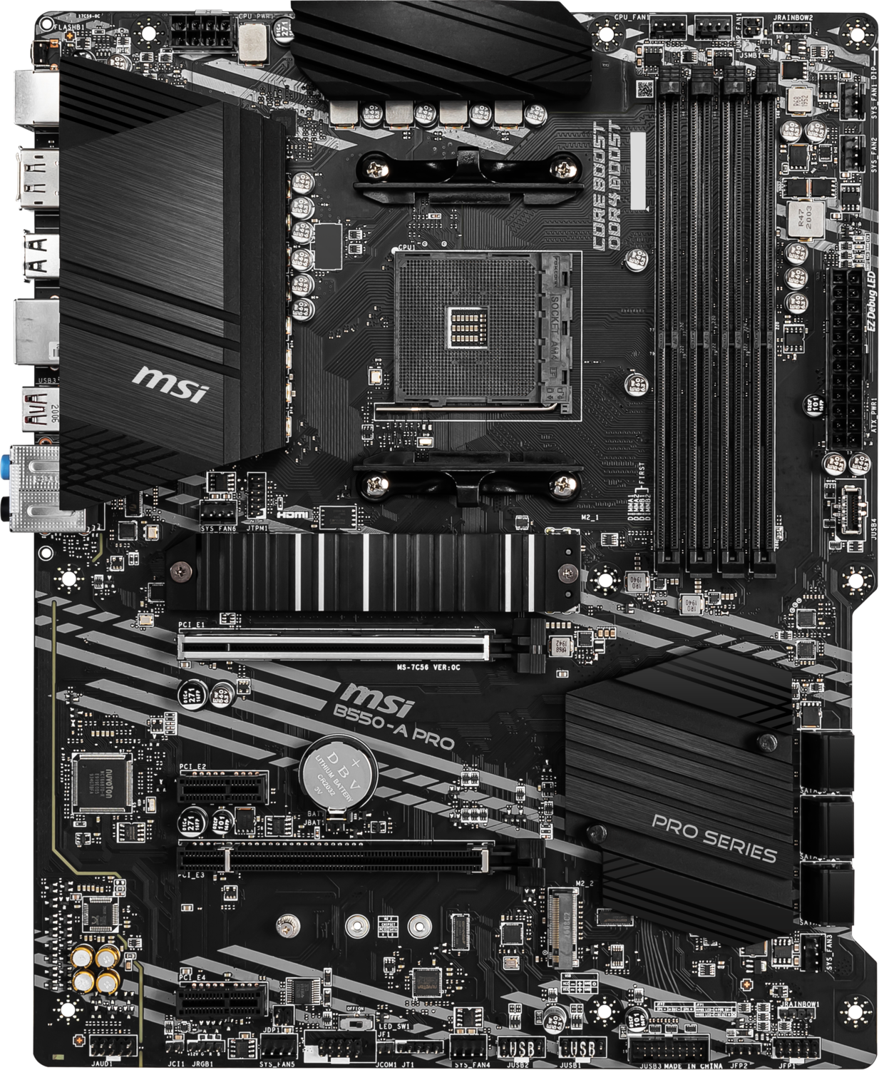 Материнская плата MSI AMD B550 B550-A PRO