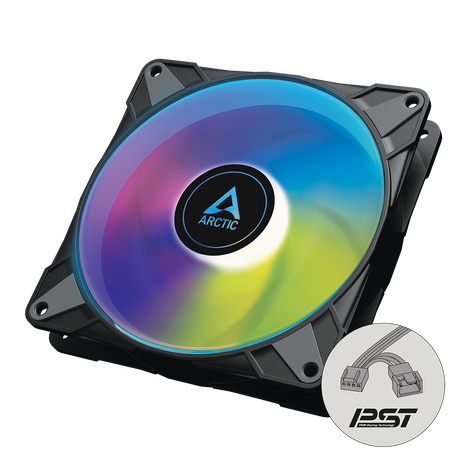 Вентилятор ArcticCooling для корпуса P14 PWM PST A-RGB (3 pack)