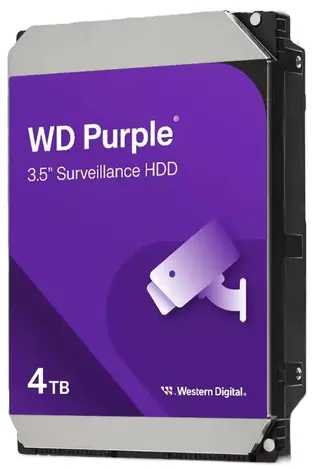 Жесткий диск  Western Digital Surveillance Purple  4TB
