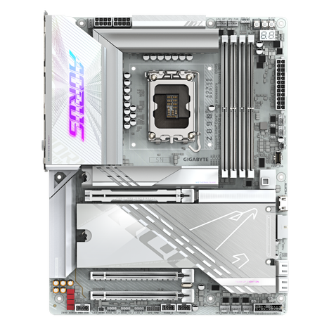 Материнская плата Gigabyte LGA1851 Intel Z890 Z890 AORUS PRO ICE
