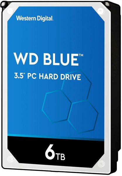 

Жесткий диск Western Digital Blue 3.5 6TB 5.4K SATA3