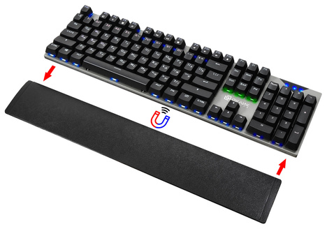Клавиатура Oklick USB 935G RAGNAR 1460068, цвет серебристый