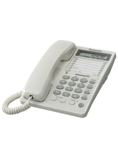 

Телефон проводной Panasonic KX-TS2362RUW белый