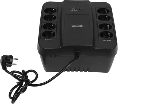 Powercom Back-UPS SPIDER, Line-Interactive, 1000VA/550W, Tower, 8xSchuko outlets (4 surge &amp; 4 batt), USB (688277)