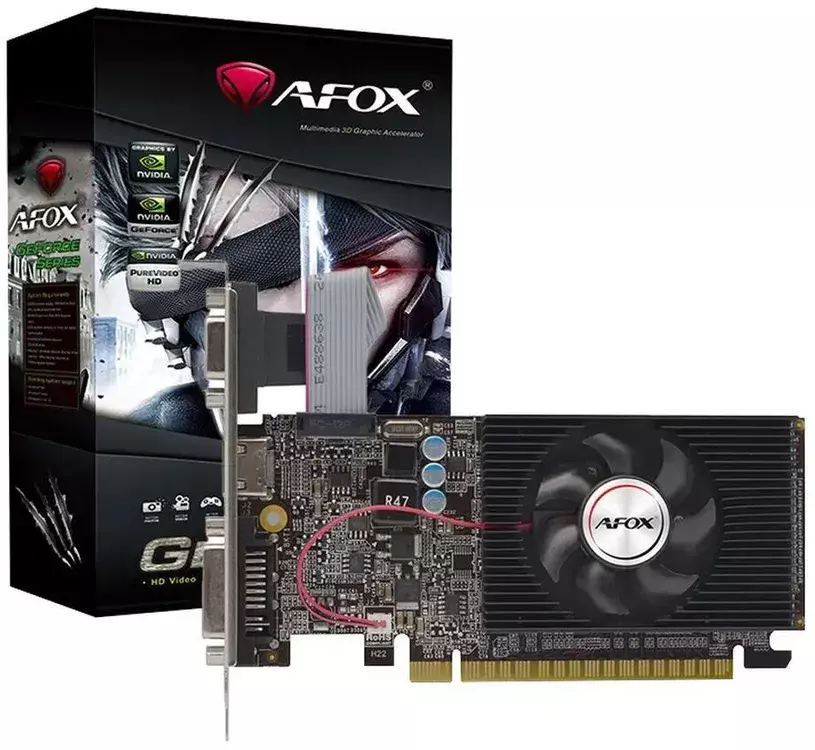 Видеокарта Afox GeForce GT 610 1 ΓБ Retail