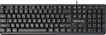 Клавиатура Defender Elemental HB-239 45239, цвет черный