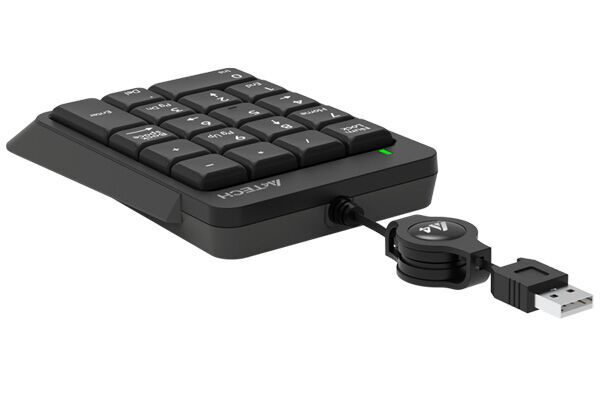 Клавиатура A4tech Числовой блок Fstyler FK13 FK13 USB ( GREY), цвет серый
