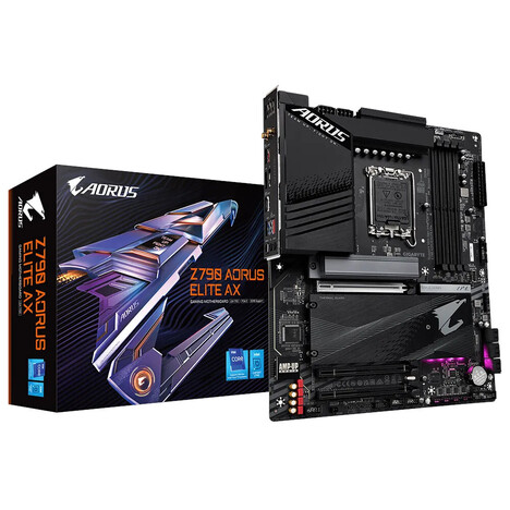 Материнская плата AORUS LGA1700 Intel Z790, Z790 AORUS ELITE AX