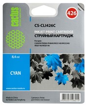 Картридж голубой Cactus CS-CLI426C