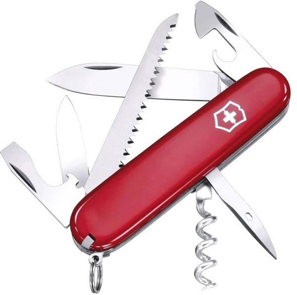 

Нож перочинный Victorinox Camper (1.3613) 91мм 13функций красный карт.коробка