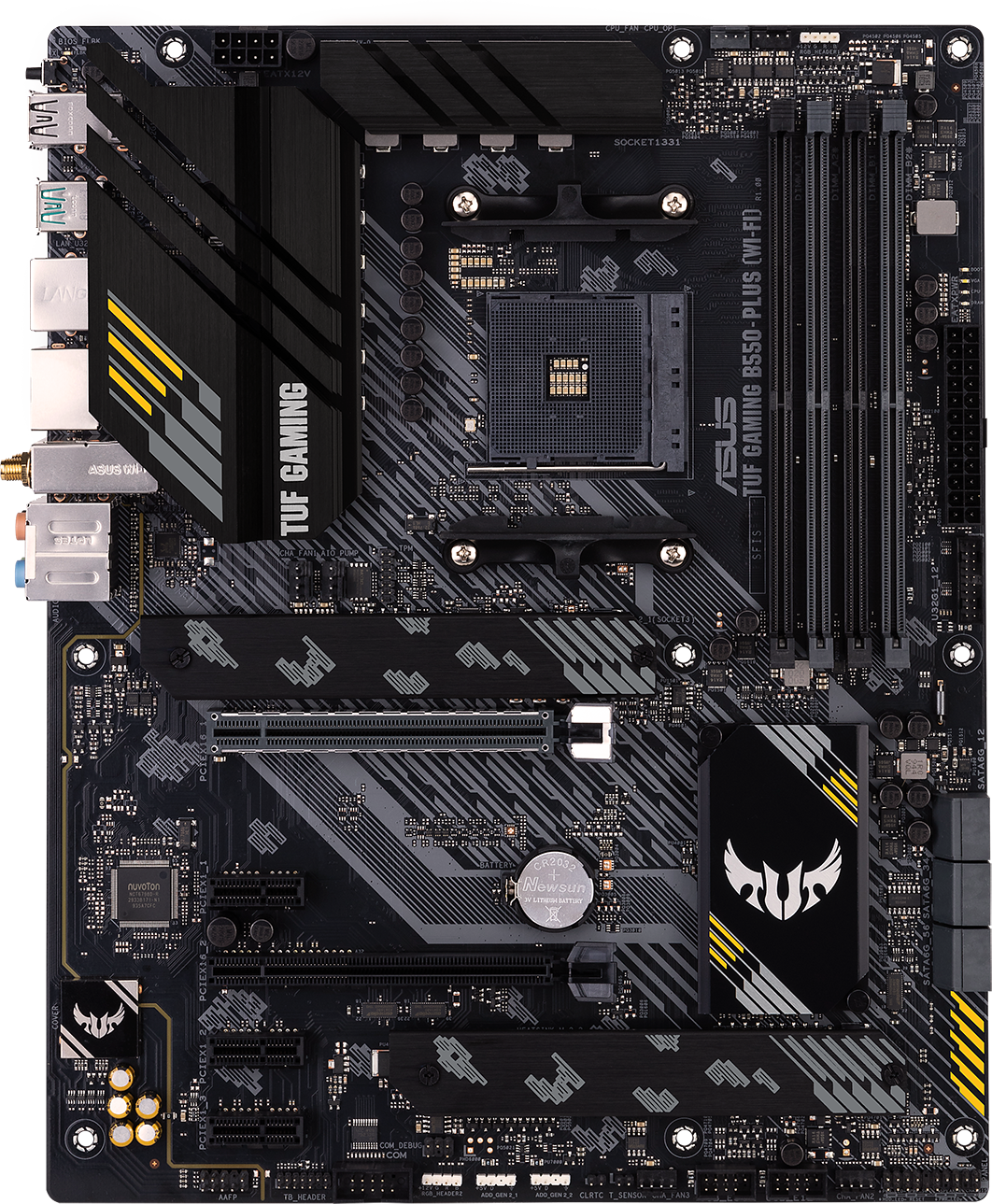 Материнская плата ASUS AMD B550 TUF GAMING B550-PLUS WIFI II