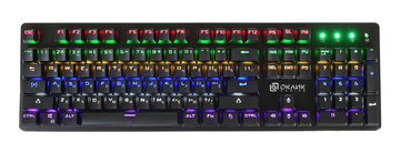 Клавиатура Oklick KeyBoard 990G RAGE 990G, цвет черный