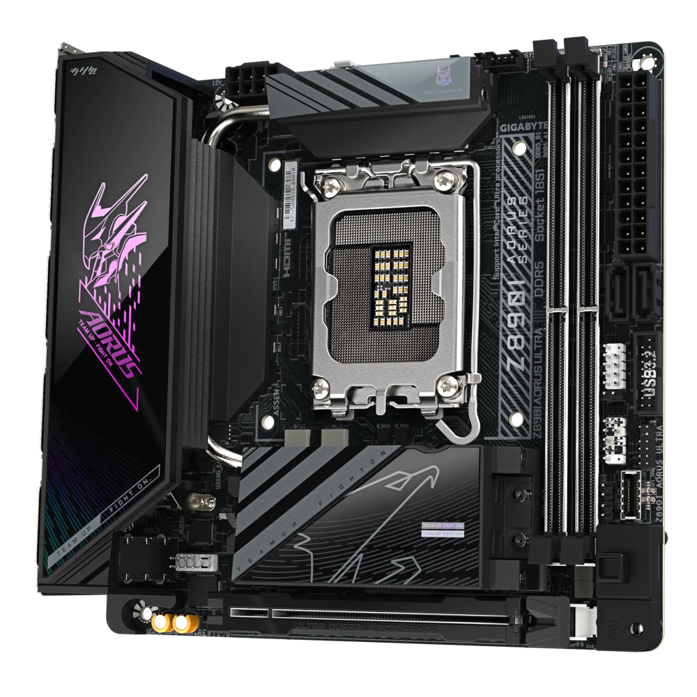 Материнская плата Gigabyte LGA1851 Intel Z890 Z890I AORUS ULTRA