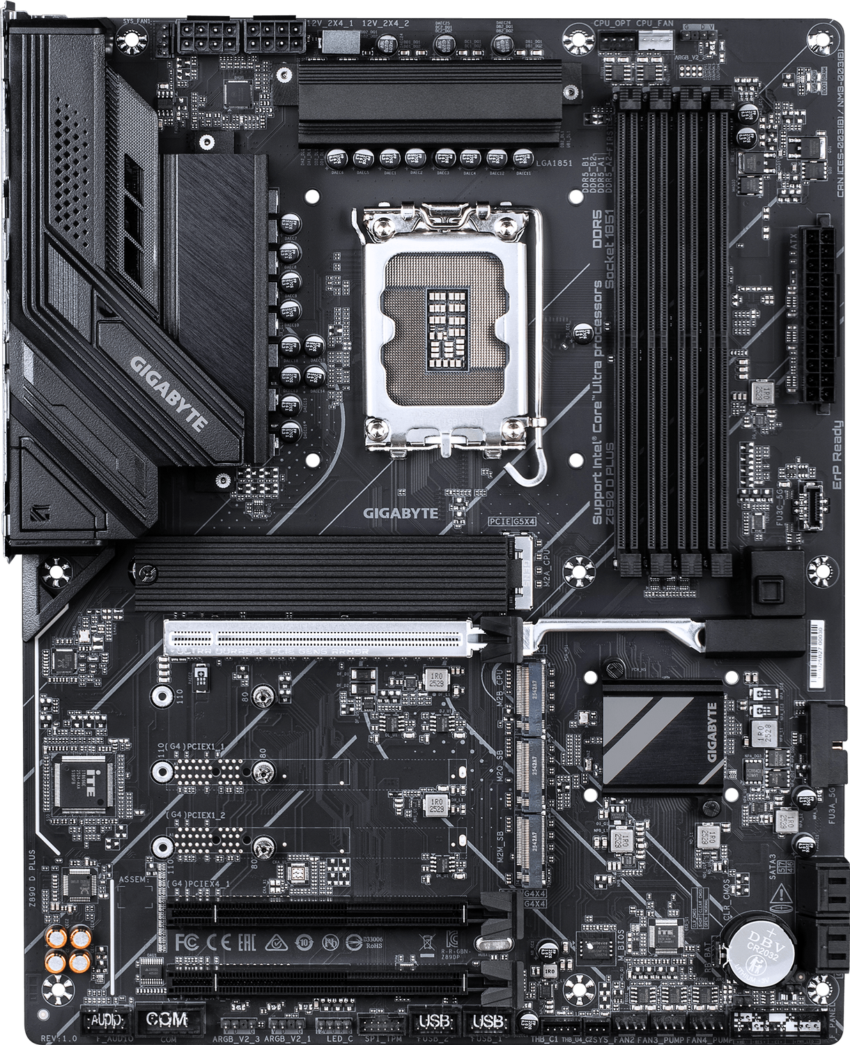 Материнская плата Gigabyte LGA1851 Intel Z890 Z890 D PLUS