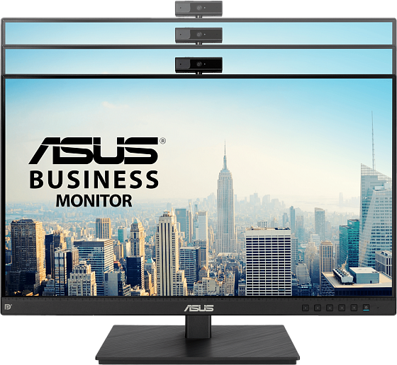 Монитор Asus 23.8" Business BE24EQSK черный IPS LED 16:9 HDMI M/M Cam матовая HAS Piv 1000:1 300cd 178гр/178гр 1920x1080 75Hz VGA DP FHD USB 5.6кг