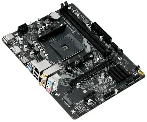 Материнская плата Maxsun AM4 AMD A520 Challenger A520M-K WIFI