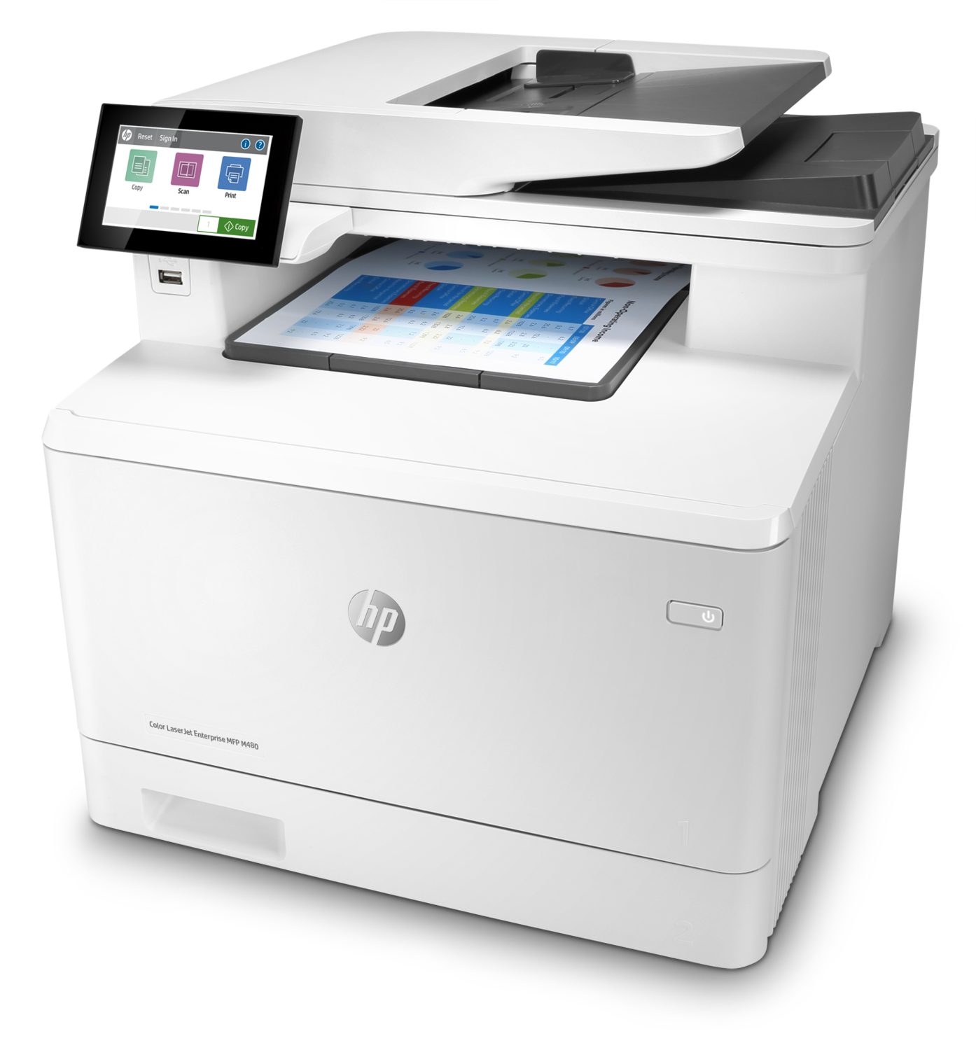 HP Inc. Color LaserJet Enterprise Flow MFP M480f