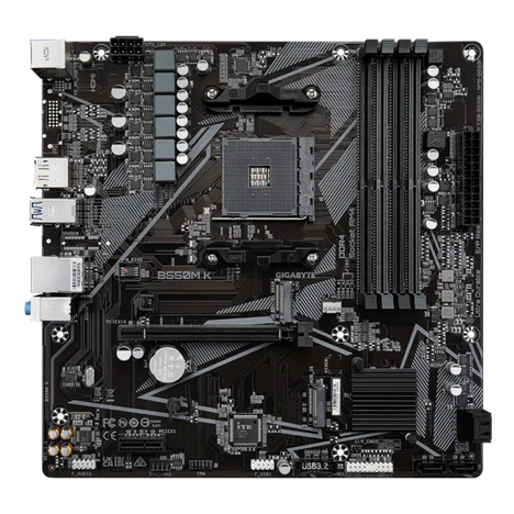 Материнская плата Gigabyte AM4 AMD B550 B550M K