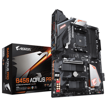Материнская плата AORUS AM4 AMD B450, B450 AORUS PRO