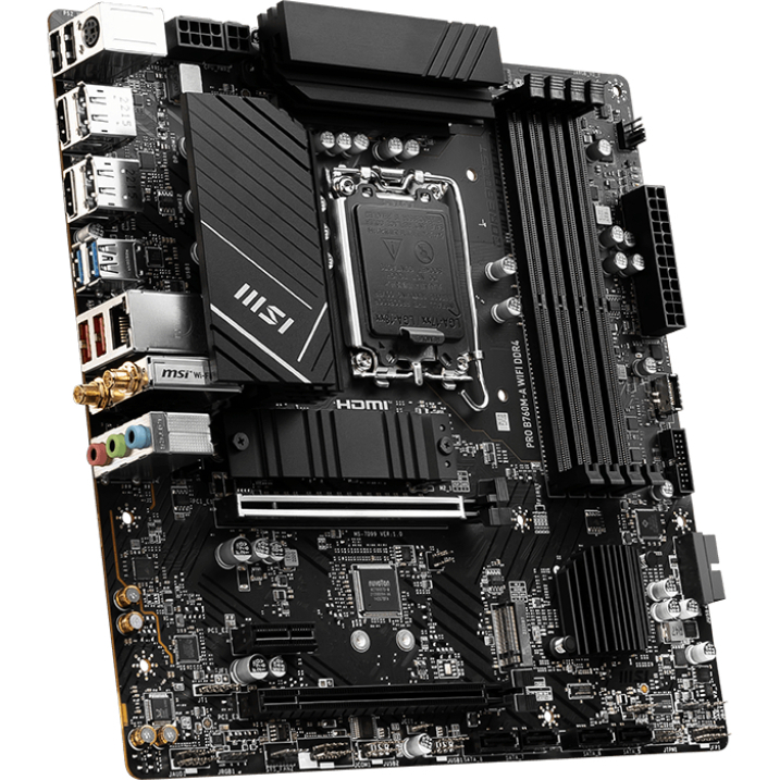 Материнская плата MSI Intel B760 PRO B760M-A WIFI DDR4