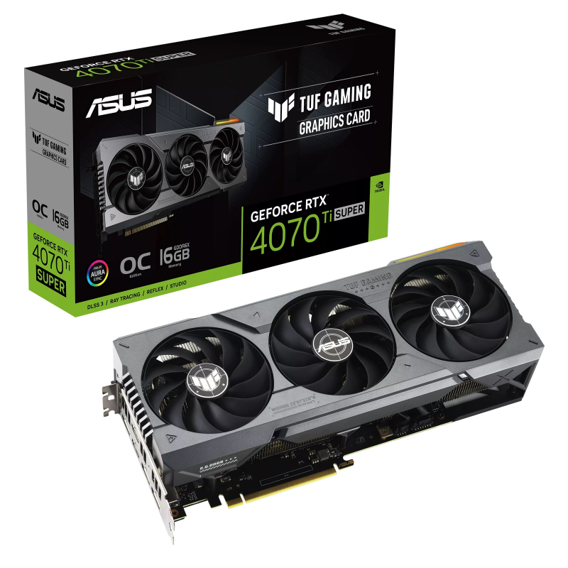 Видеокарта ASUS GeForce RTX 4070 Ti Super 16 ΓБ