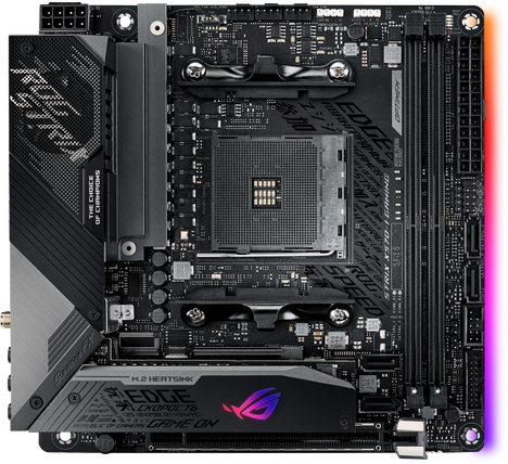 Материнская плата ASUS AMD X570 ROG STRIX X570-I GAMING