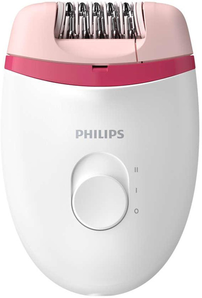 

Эпилятор Philips/ Эпилятор, питание от сети, металлическая система эпиляции, моющаяся головка, щеточка для чистки,