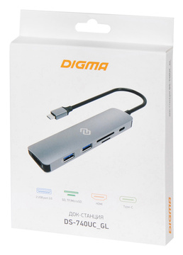 Док-станция DIGMA DS-740UC_GL