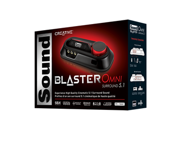 Звуковая карта CREATIVE USB Sound Blaster Omni Surround