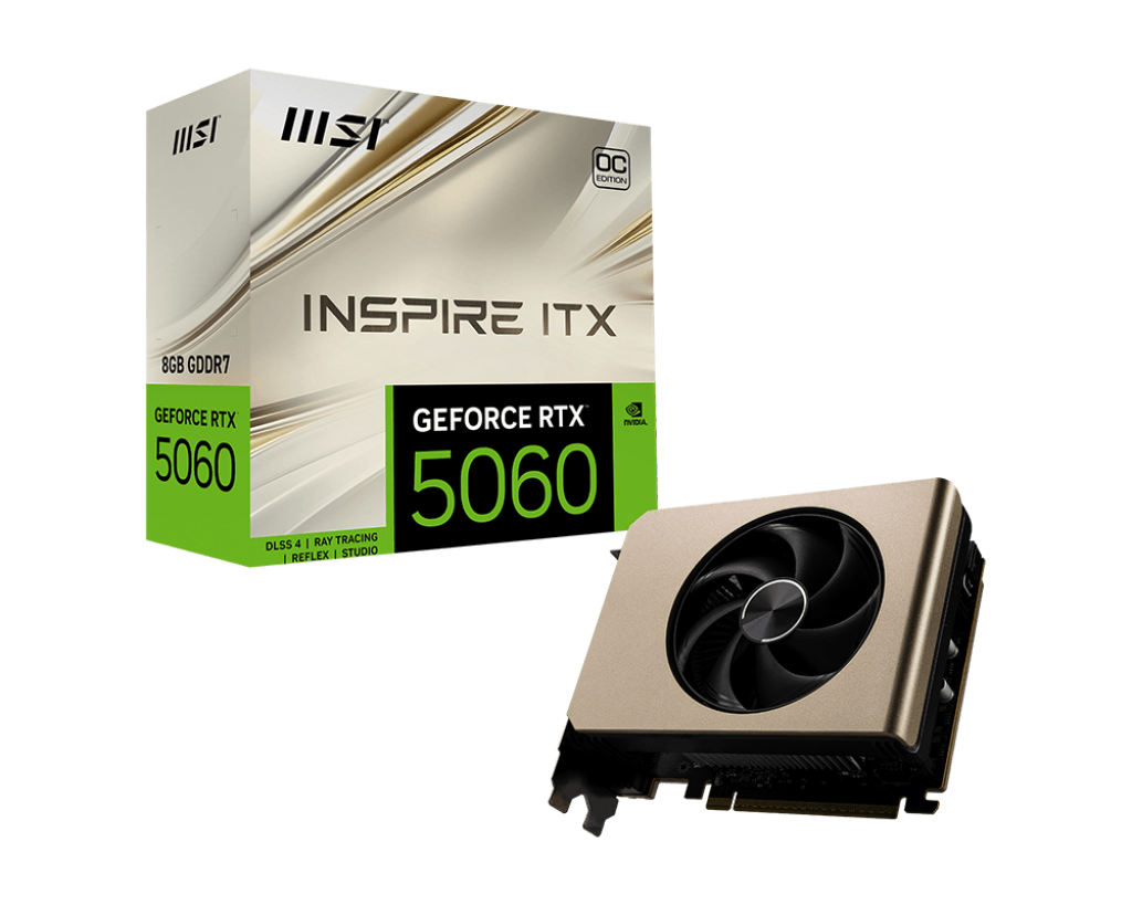 Видеокарта MSI GeForce RTX 5060 8 ΓБ Retail