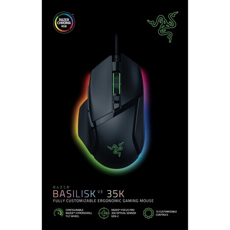 Мышь Razer Basilisk V3 35K RZ01-05230100-R3M1, цвет черный