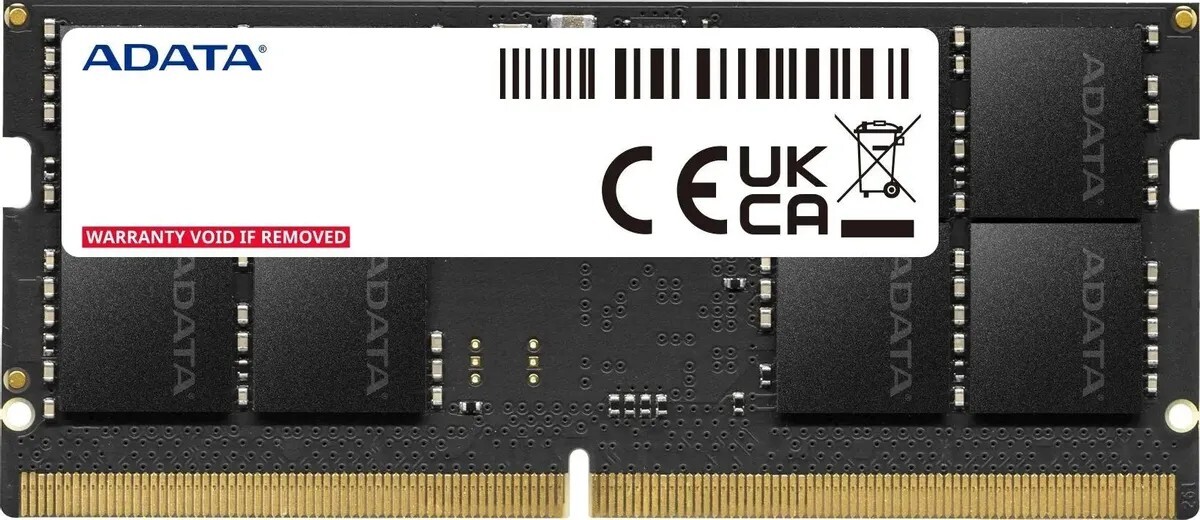 Оперативная память ADATA Laptop DDR5 4800МГц 32GB, AD5S480032G-S, RTL