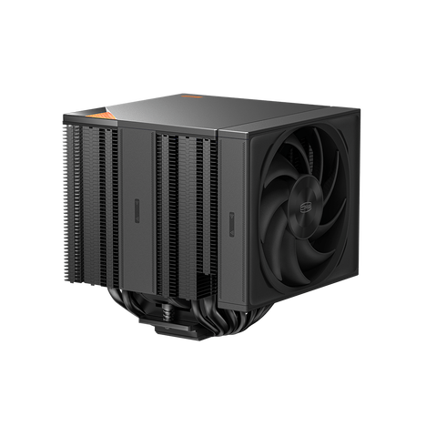 Устройство охлаждения(кулер) PcCooler RZ820 Soc-AM5/AM4/1151/1200/1700 черный 4-pin Al+Cu 300W Ret (RZ820-BKNWNX-GL)