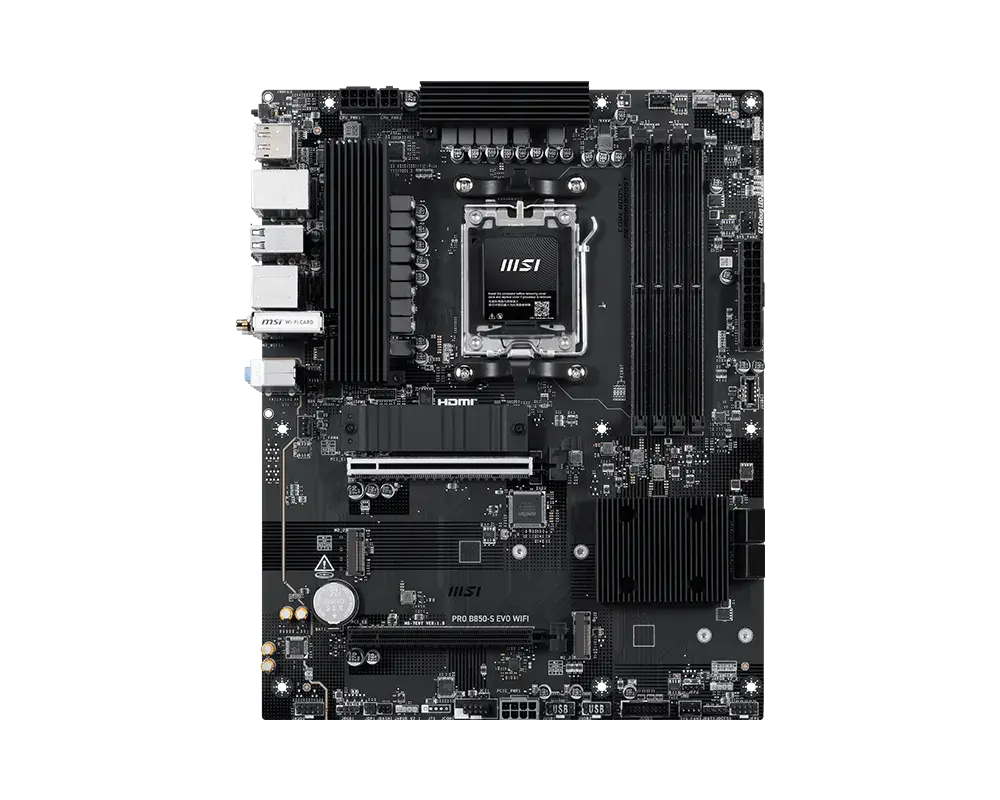 Материнская плата MSI AMD B850 PRO B850-S EVO WIFI