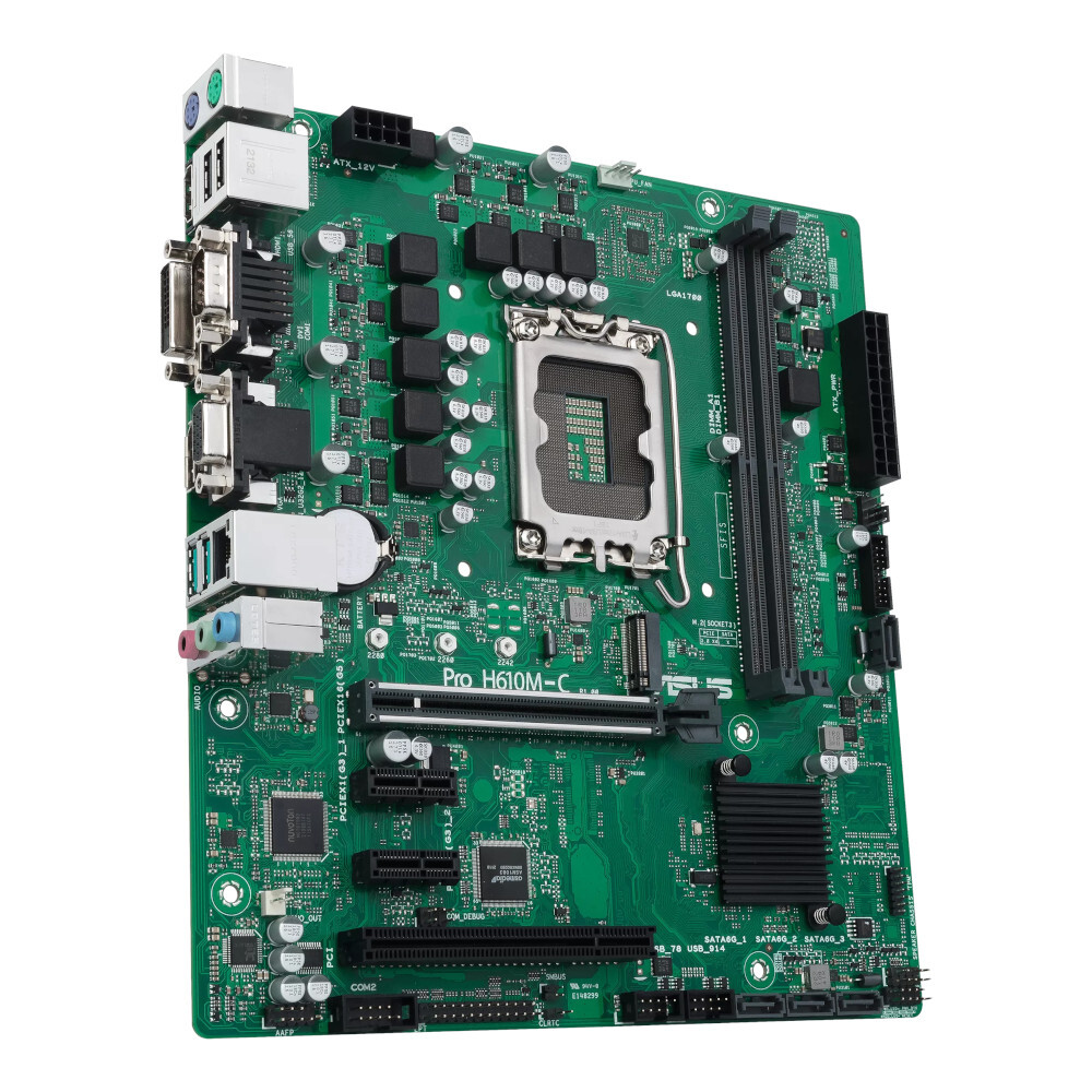 Материнская плата ASUS Intel H610 PRO H610M-C-CSM