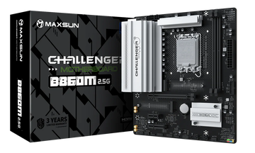 Материнская плата Maxsun LGA 1851 Intel B860 Challenger B860M 2.5G