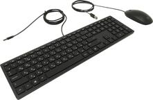 Клавиатура+мышь HP Inc. Pavilion 400 Wired Keyboard and Mouse 4CE97AA#ACB, цвет черный