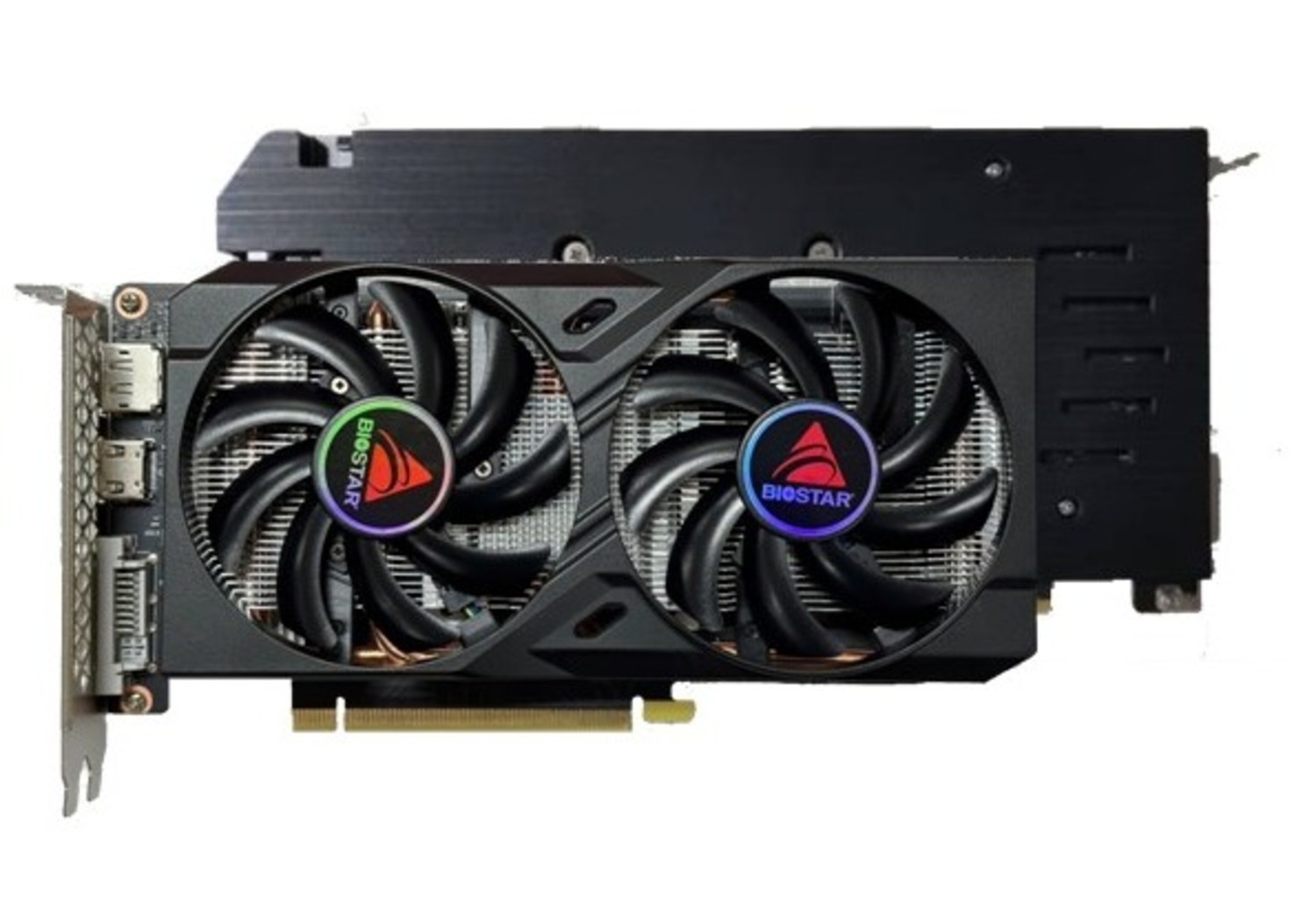 Видеокарта Biostar PCI-E VN1666TF69 NVIDIA GeForce GTX 1660TI 6Gb 192bit GDDR6 1500/12000 DVIx1 HDMIx1 DPx1 HDCP Ret