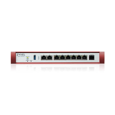 Межсетевой экран/ Межсетевой экран Zyxel USG FLEX 200H, Rack, 2xRJ-45: 1/2.5G (LAN/WAN), 6xRJ-45: 1G (LAN/WAN), 1xUSB3.0 **