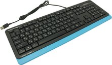 Клавиатура A4tech Fstyler FK10 FK10 BLUE, цвет черный