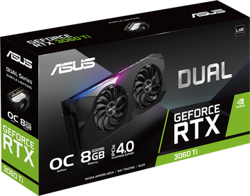 Видеокарта ASUS GeForce RTX 3060 Ti 8 ΓБ Retail