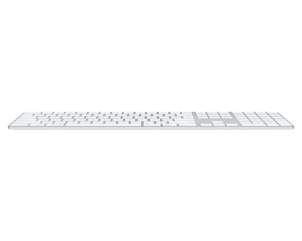 Клавиатура Apple Magic Keyboard with Touch ID and Numeric Keypad for Mac MK2C3LL/A, цвет белый  EN keyboard