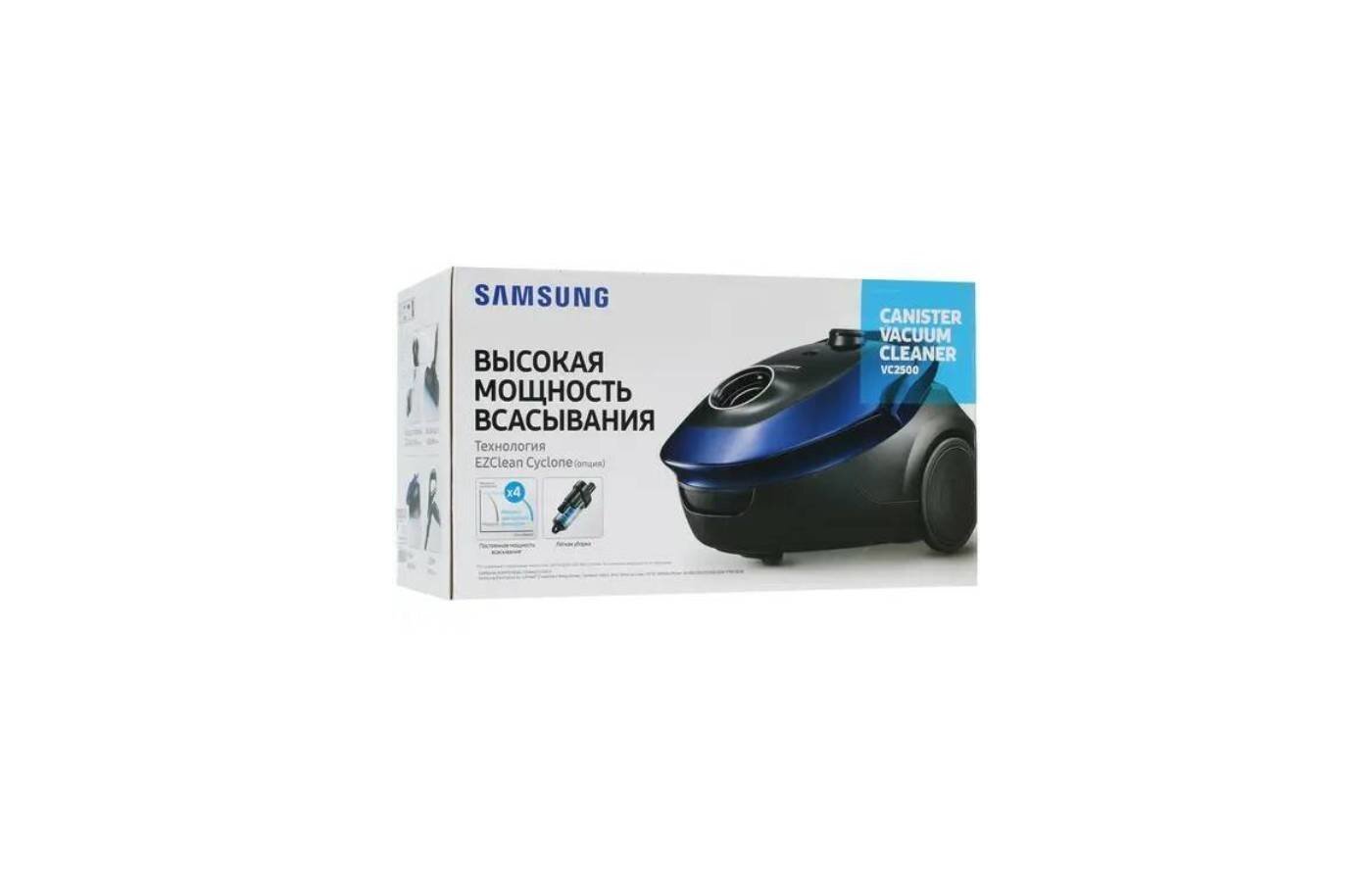 Напольный пылесос Samsung VC20M255AWB/EV