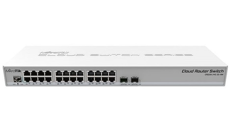 Коммутатор MikroTik CRS326-24G-2S+RM