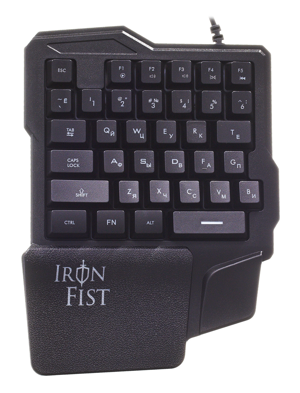Клавиатура Oklick KeyBoard 701G IRON FIST 1196590, цвет черный