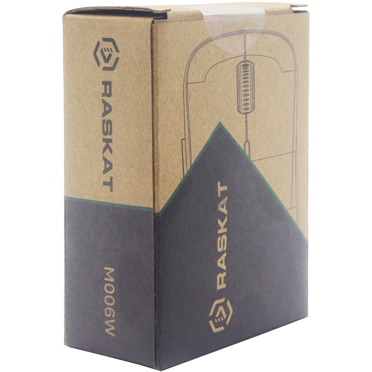 Мышь Raskat Мышь M006W, цвет черный