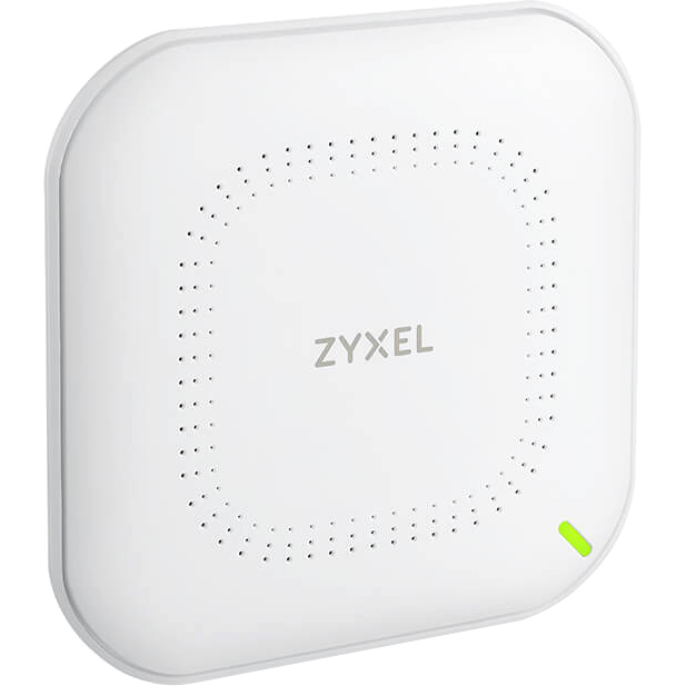 Гибридная точка доступа Zyxel NebulaFlex NWA90AX, WiFi 6, 802.11a/b/g/n/ac/ax (2,4 и 5 ГГц), MU-MIMO, антенны 2x2, до 575+1200 Мбит/с, 1xLAN GE, PoE,