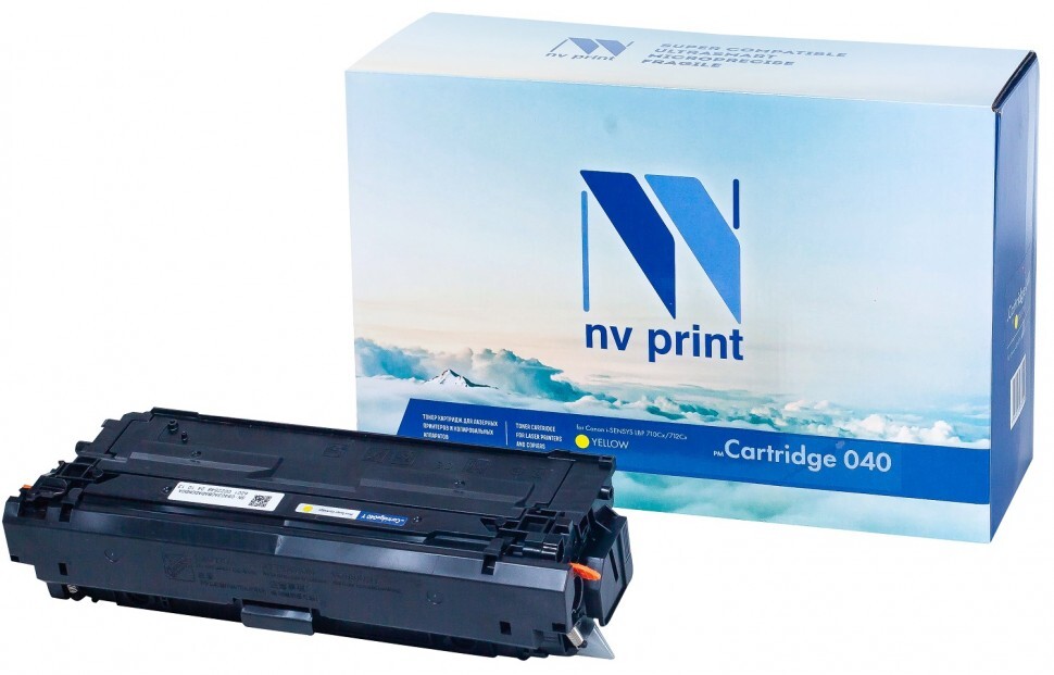 Картридж желтый NVPrint i-Sensys, NV-040Y